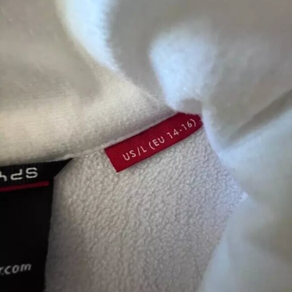 Spyder Jacket Womens Large Long Sleeve Full Zip Lightweight Outdoors Core - Picture 8 of 14